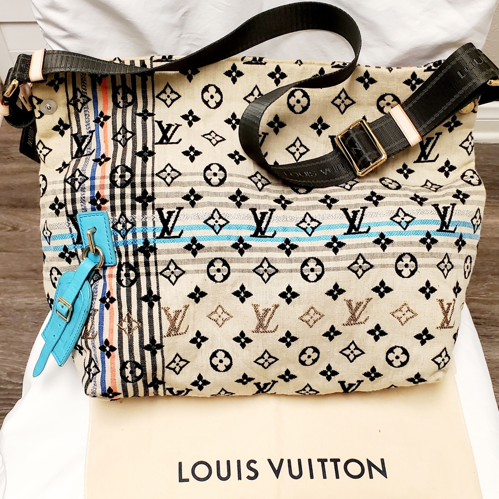 Louis Vuitton Monogram Cheche Bohemian Shoulder Bag. Limited Edition